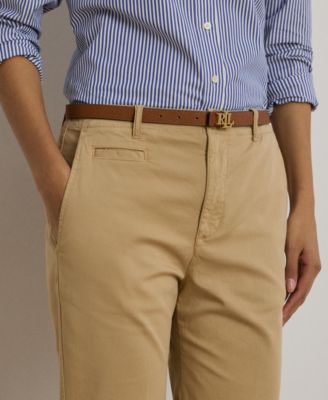 Women's Stretch Cotton Chino Flare Pants