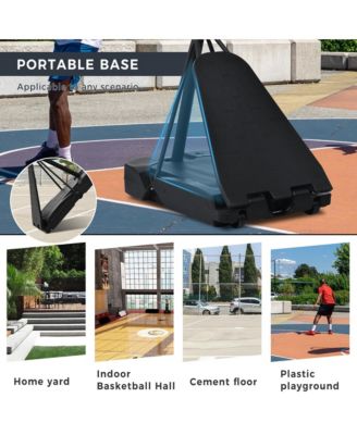 Portable Basketball Hoop System ,8-10ft Height Adjustable for Youth Adults LED Basketball Hoop Lights
