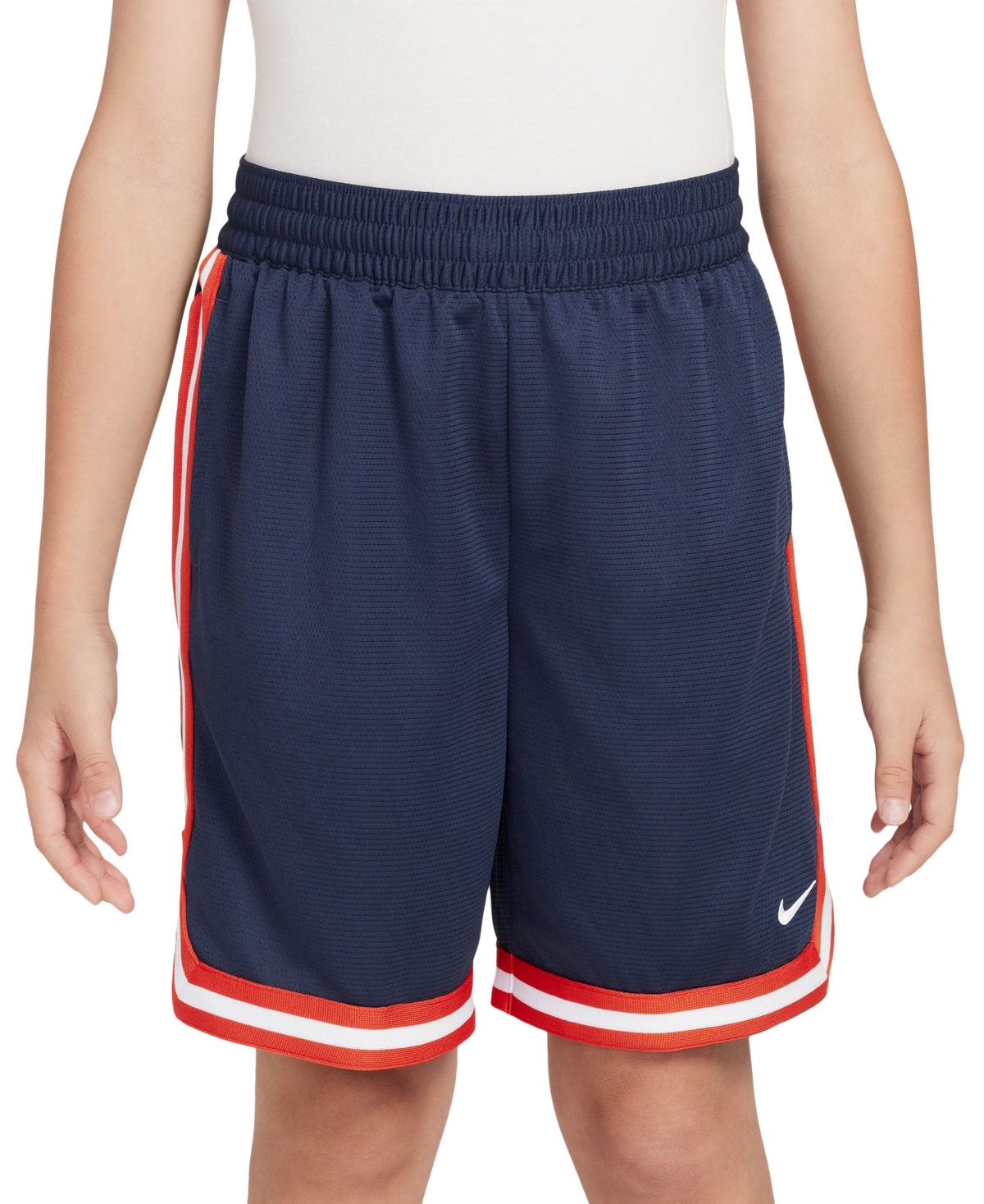 Nike Kids' Big Boys Dri-fit Dna Basketball Shorts In Blue