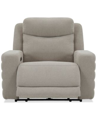 Kristyan Fabric Power Recliner with Power Headrest with Zero Wall & Heat Massage, Exclusively at Macy's