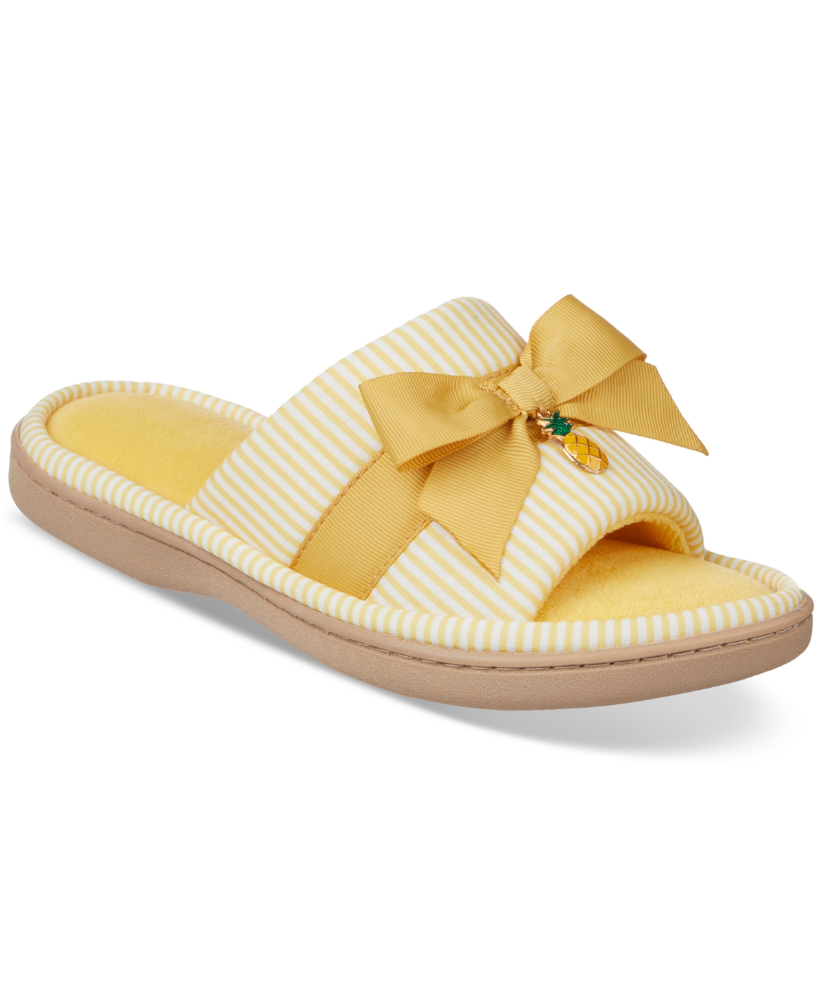 Women's Charm Fruit Slide Slippers - Yellow