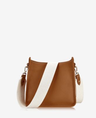 Elle Pebble Leather Crossbody Bag