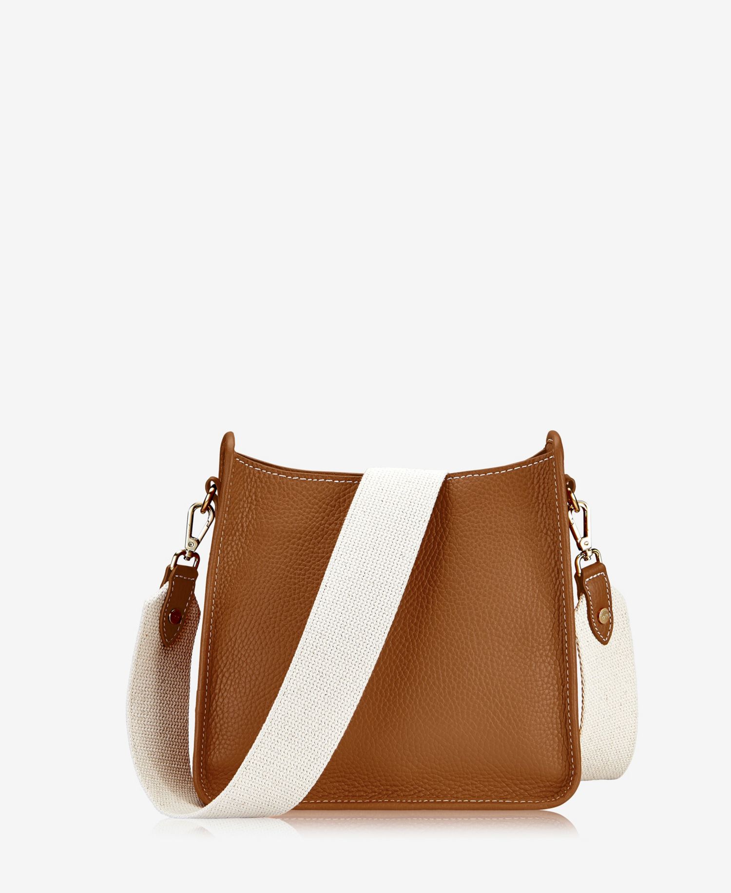 Elle Pebble Leather Crossbody Bag