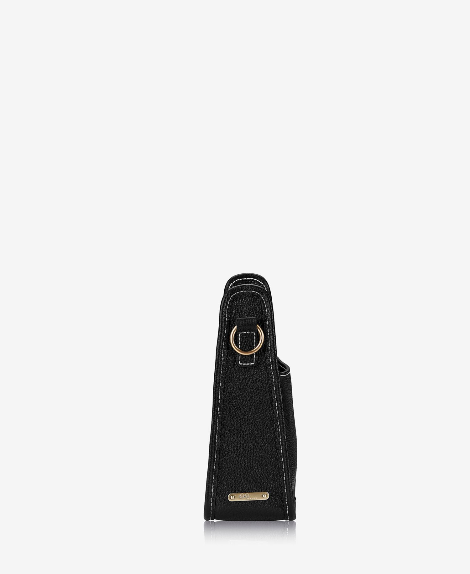 Elle Pebble Leather Crossbody Bag