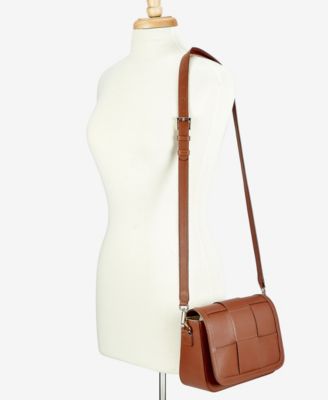 Lily Handwoven Calfskin Leather Crossbody Bag