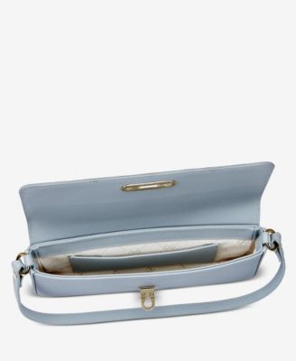 Audrey French Calfskin Leather Shoulder Bag