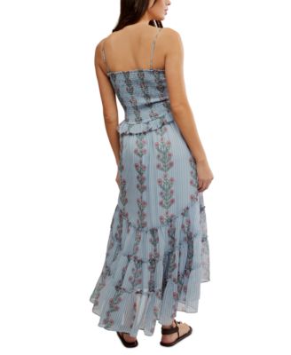 Women's Alejandra Sleeveless Smocked Midi