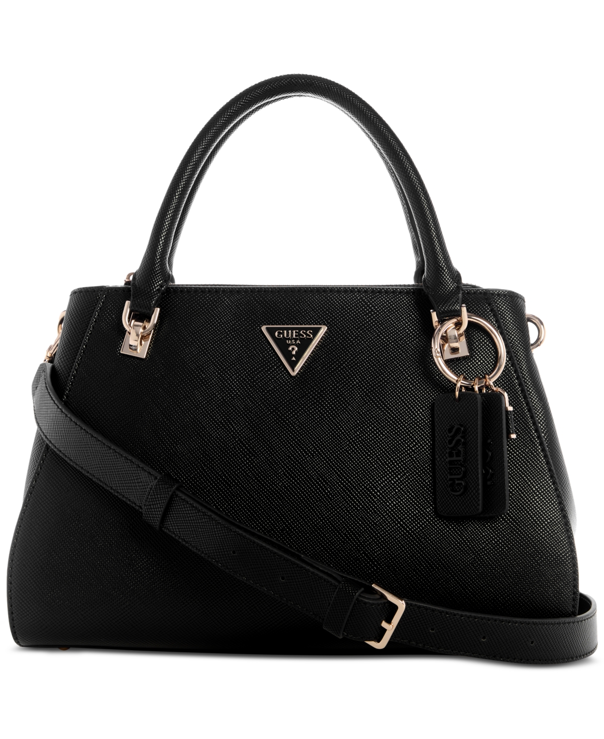 Noelle Ii Luxury Satchel - Black