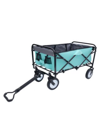 Collapsible Utility Wagon Cart - All-Terrain, 360lb, Green