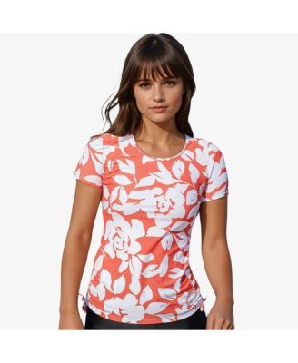 Women's UPF 50+ Short Sleeve Adele Swim Top
