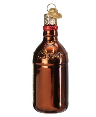 3.5" Adult Beverages Coors Banquet Beer Bottle Ornament