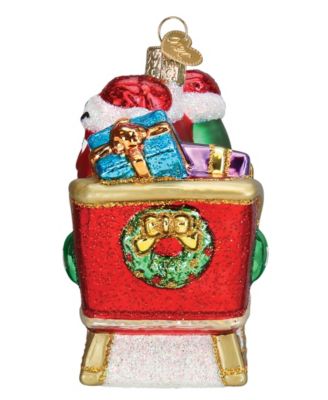 4" Mars Wrigley Candies M&M's in Sleigh Ornament