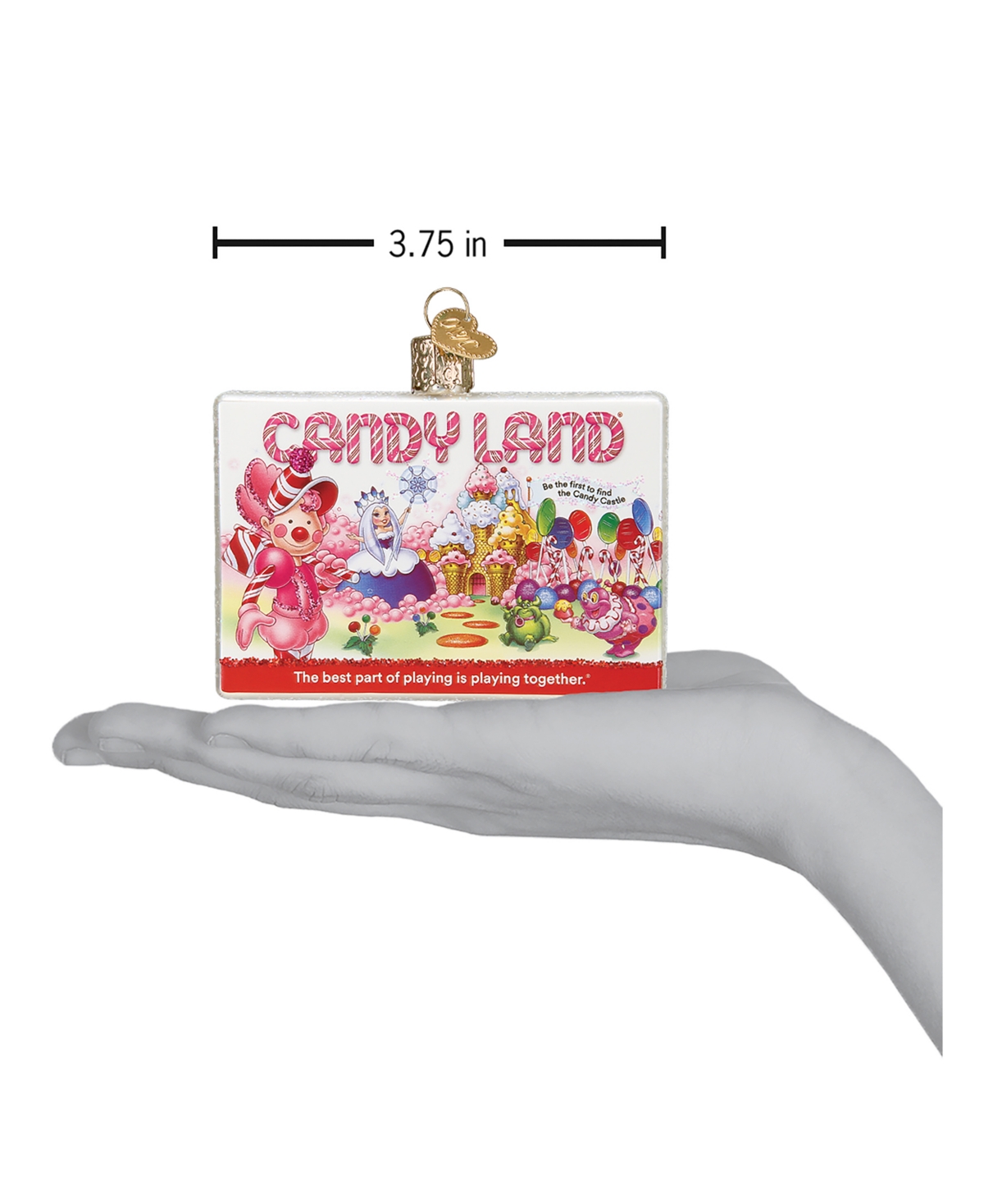 Old World Christmas 3" Hasbro Candy Land Game Ornament In Multi