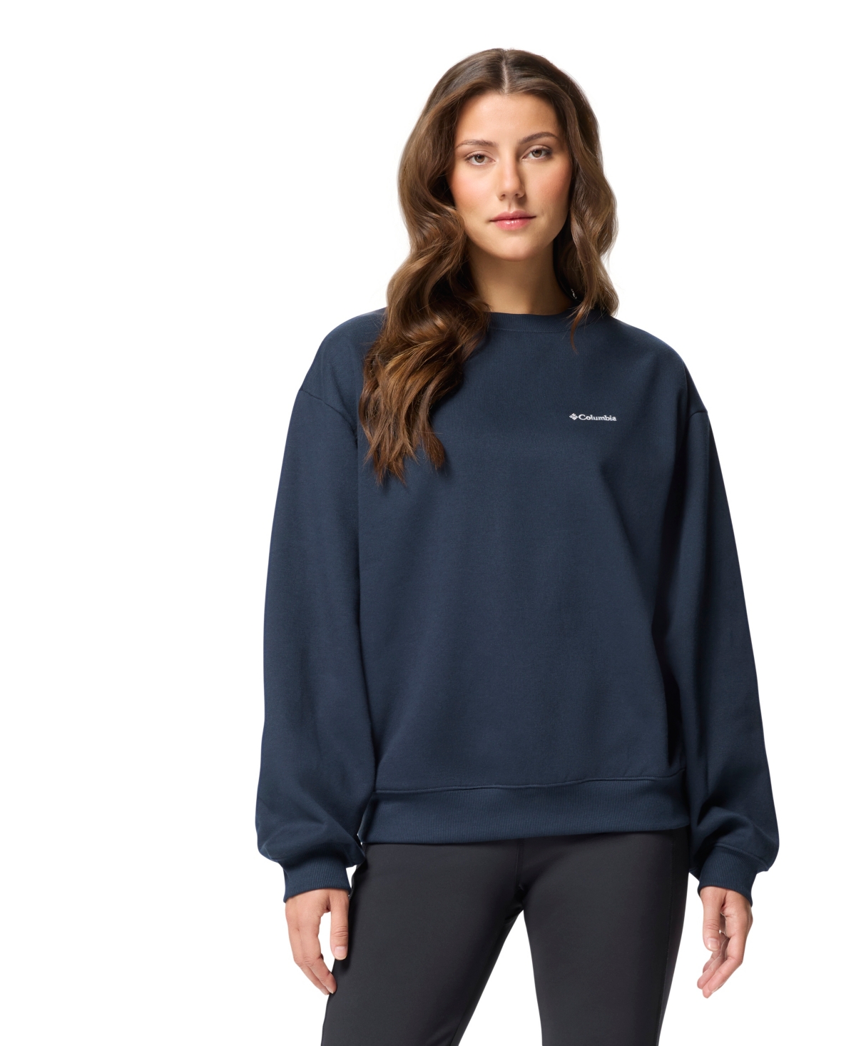 Women's Aldermore Crewneck Long-Sleeve Sweatshirt - Safari