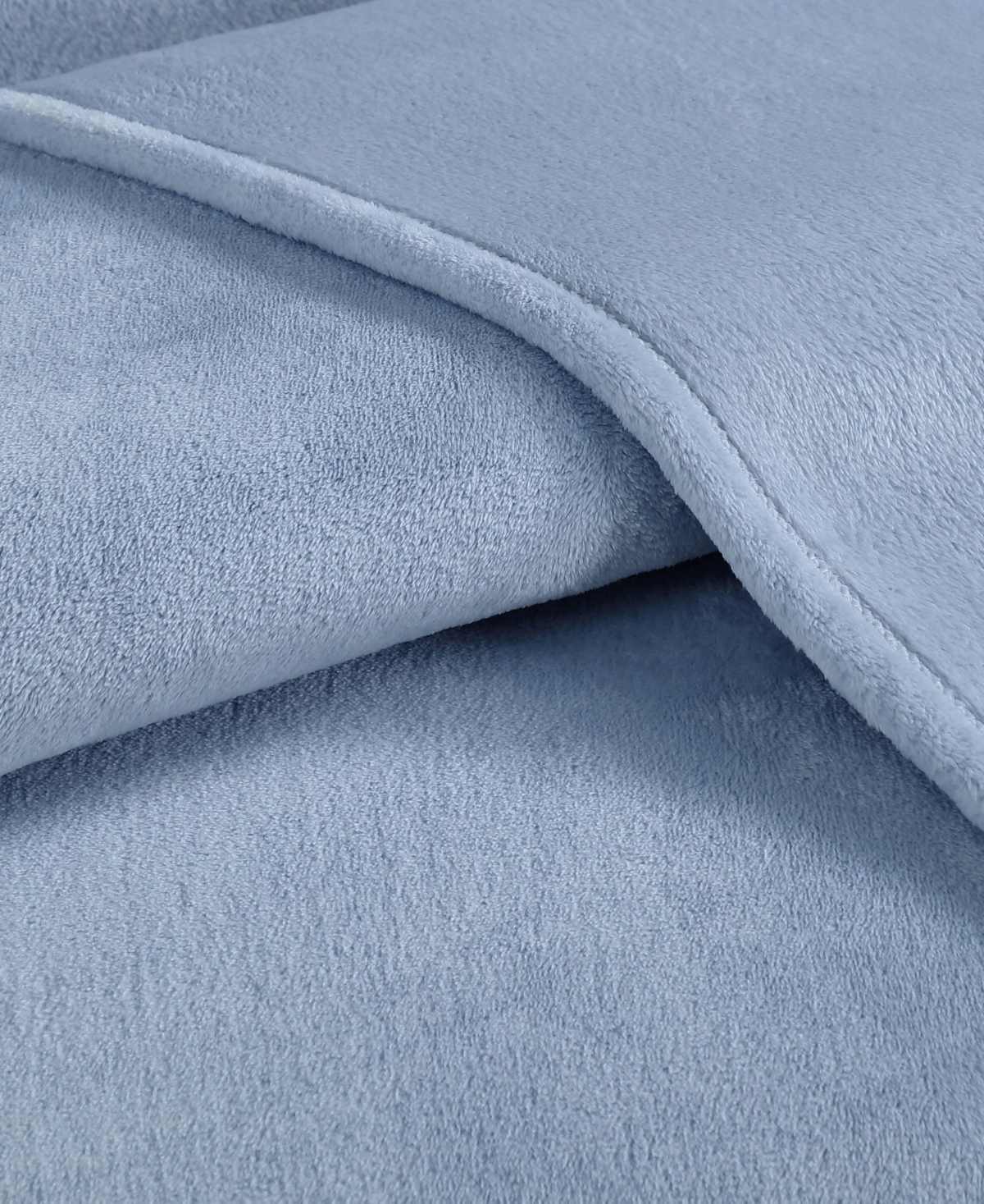 Calvin Klein Core Plush Solid Blanket, King In Blue