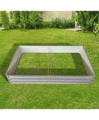 6x3x1 ft Metal Raised Garden Bed - Easy Assembly & Durable