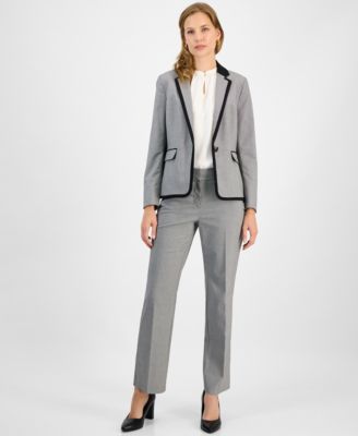 Women's Framed Single-Button Blazer, Regular & Petite