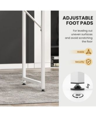 L Shaped Computer Desk and Writing Workstation for Home and Office