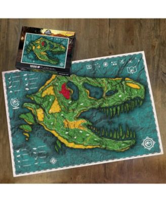 Jurassic World Map 1000 Piece Jigsaw Puzzle