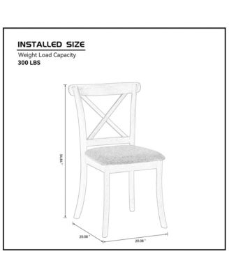 Modern Round Dining Set (Table with 4 Chairs)