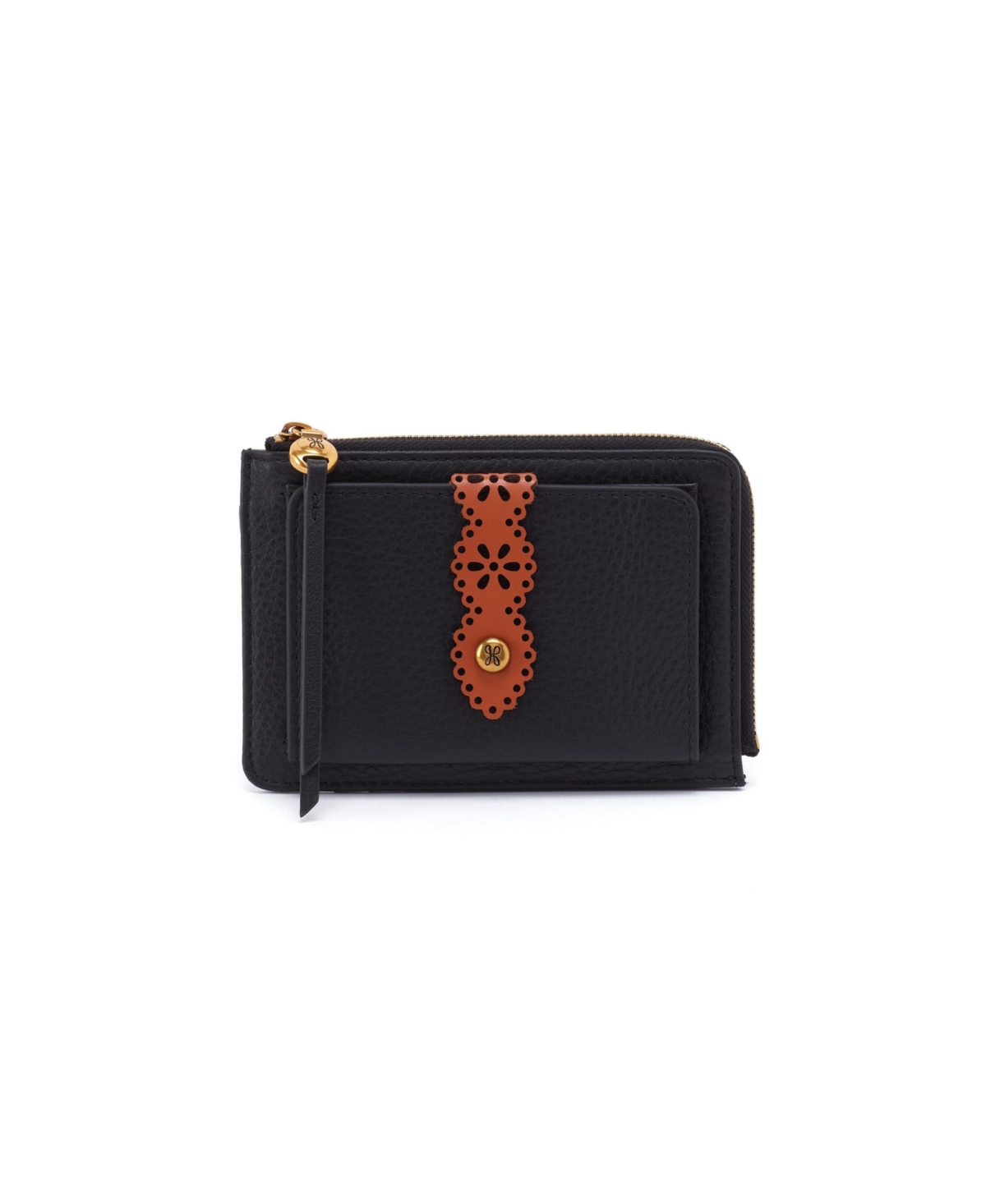Tabby Zip Medium Wallet - Black