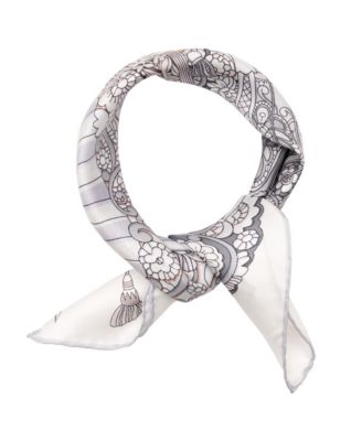 Venetian Fan - Silk Bandana for Women