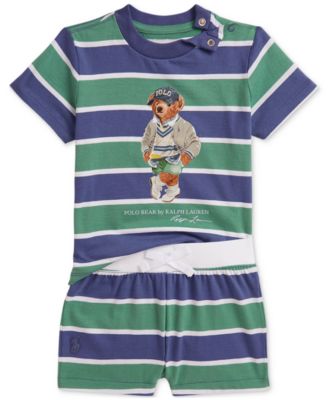 Polo Ralph Lauren - Baby Boys Polo Bear Tee & Shorts Set