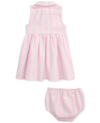 Baby Girls Cotton Oxford Dress