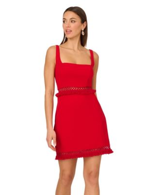Women's Square-Neck Sheath Dress