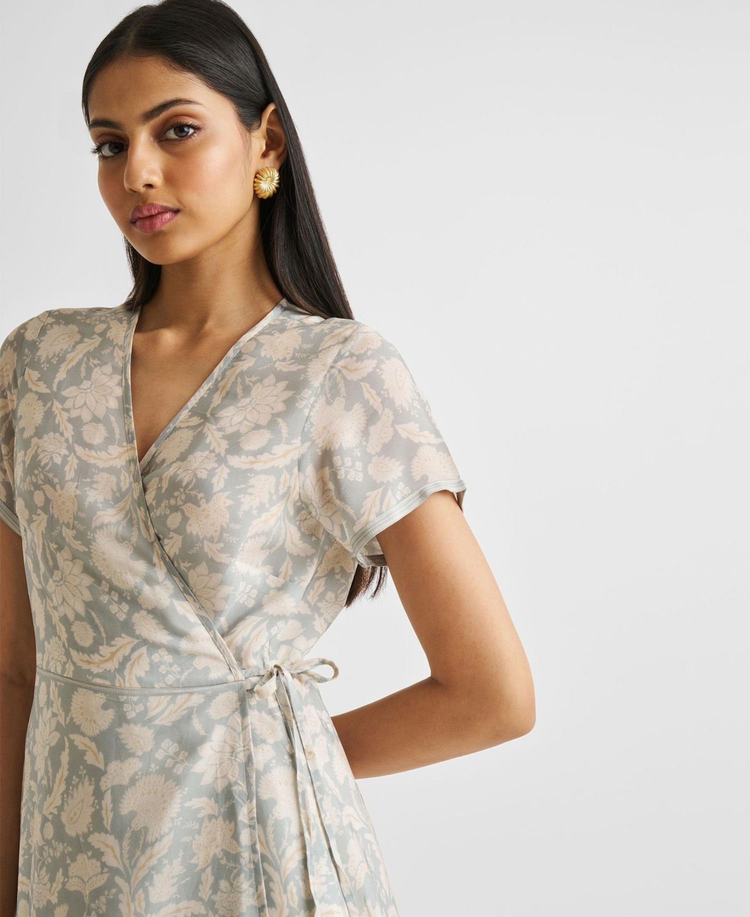 Women's Maxi Wrap Dress