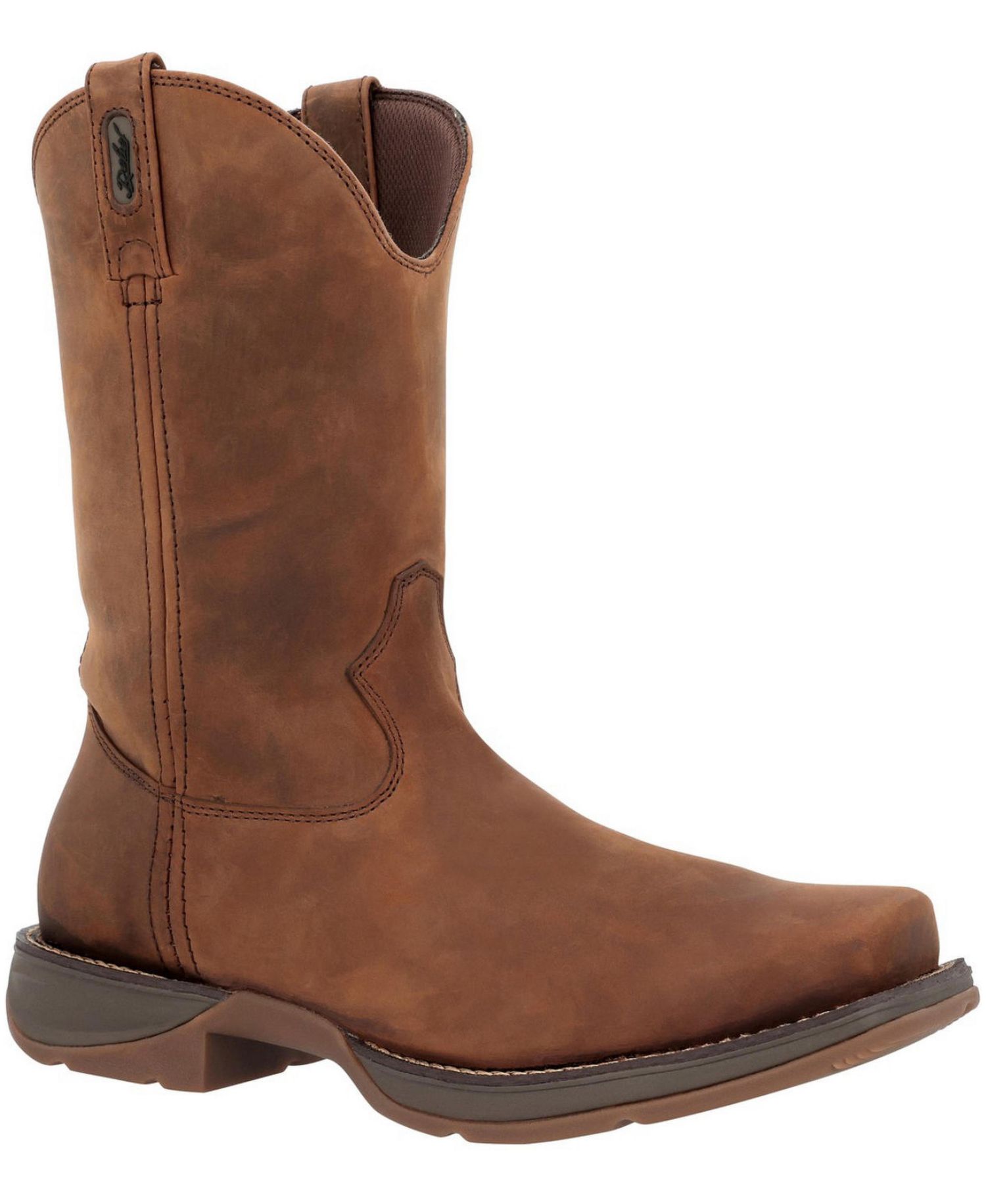 Men's Rebel by Brown Pull-On Western Boot