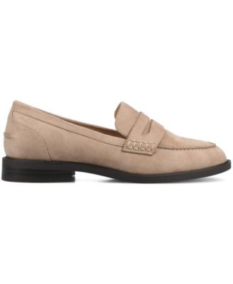 Women's Brooks Block Heel Penny Loafers
