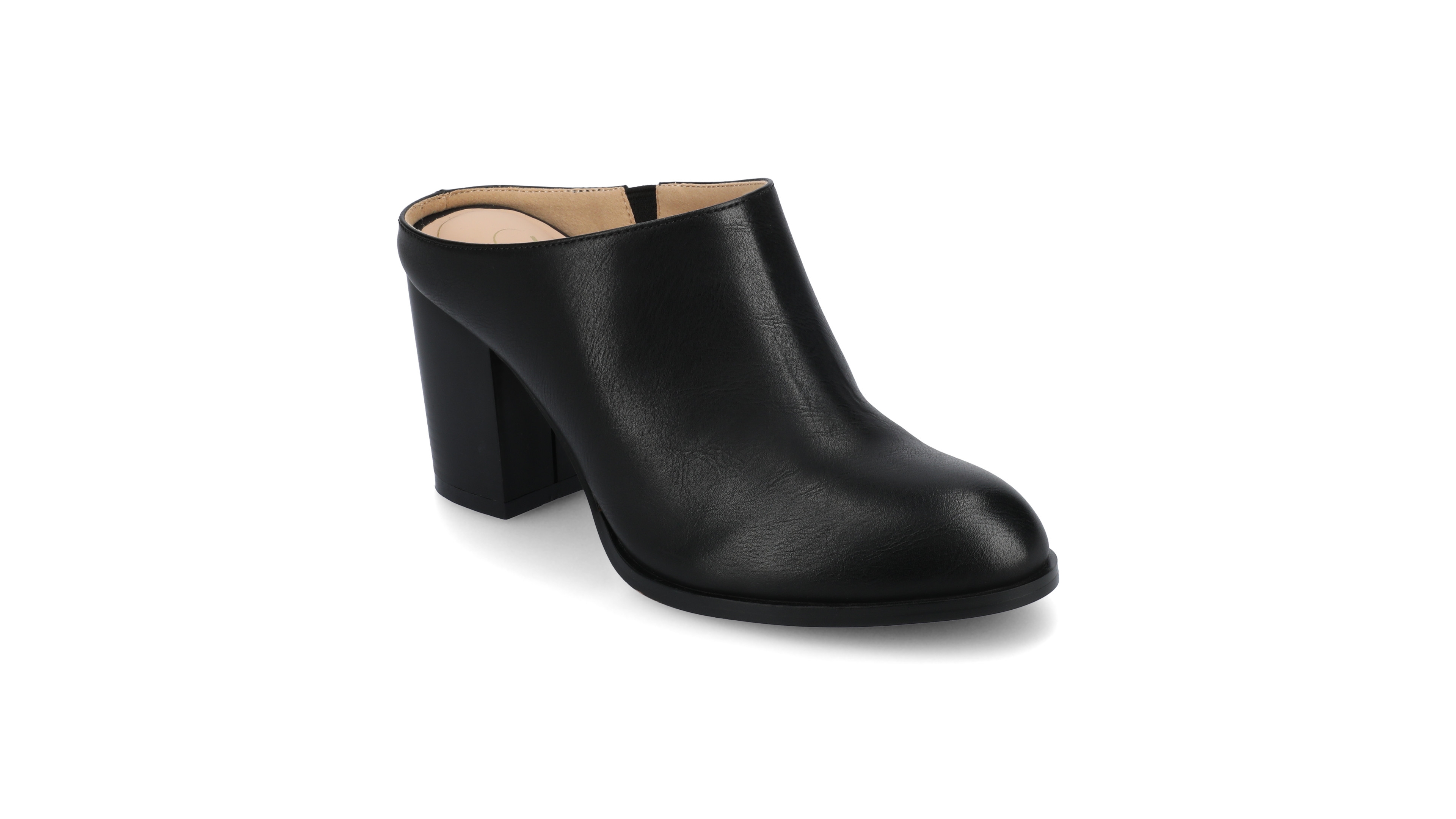 Journee Collection Women's Kendra Open Heeled Pointed Toe Pumps