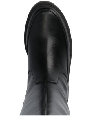 Journee Collection Women's Zemmie Lug Sole Knee High Boots