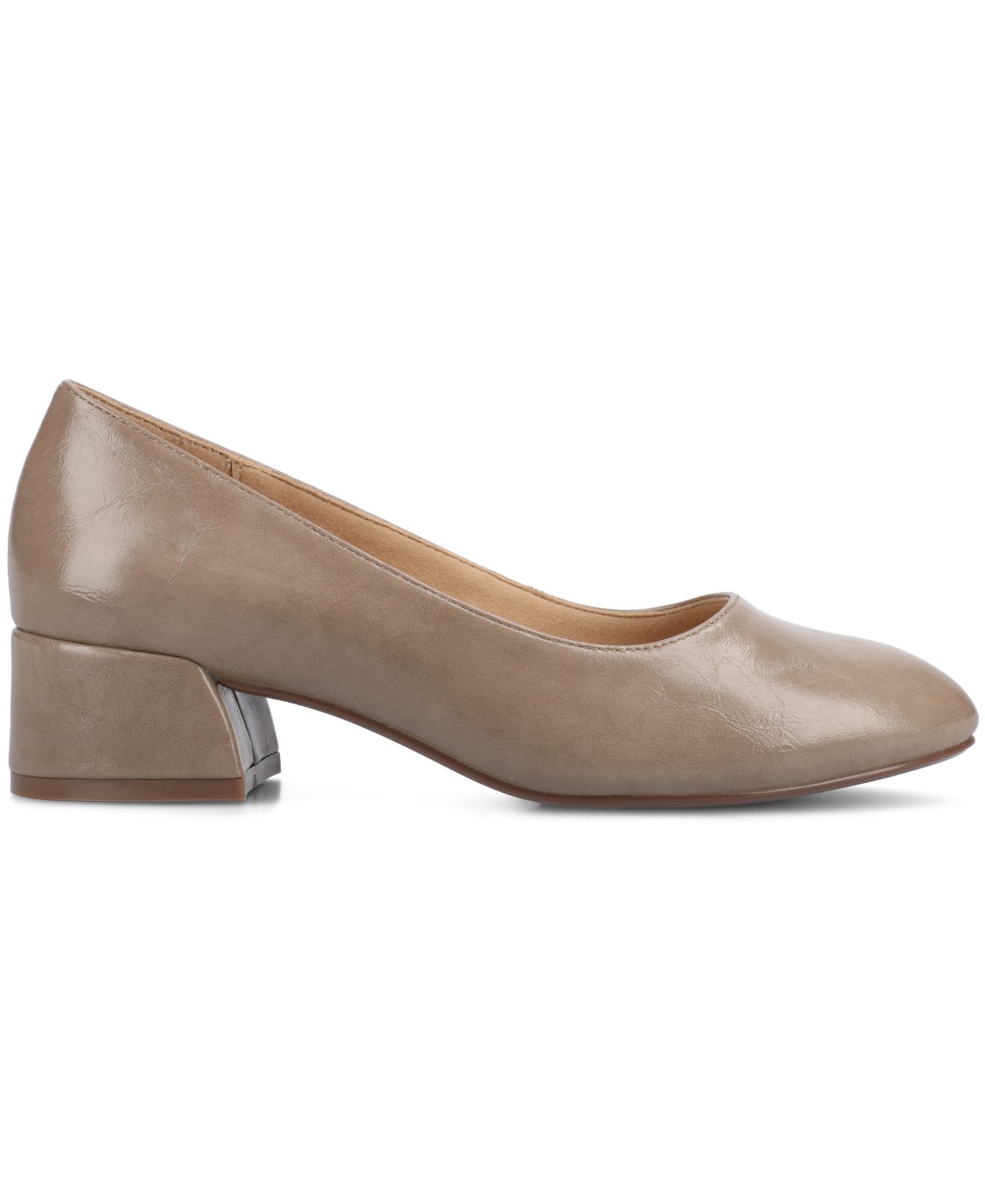 Women's Saarii Round Toe Block Heel Pumps
