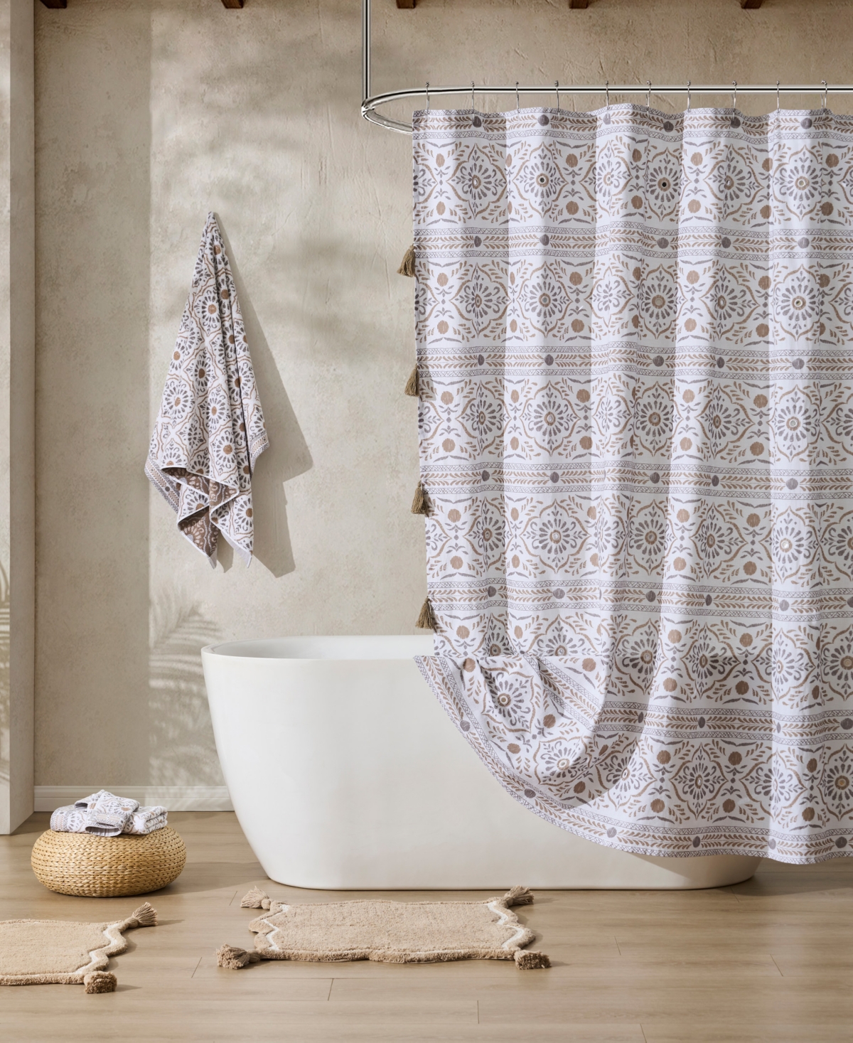 John Robshaw Rangila Shower Curtain, 72" X 72"