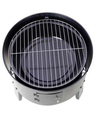 Charcoal Smoker Grill - 16" Vertical BBQ