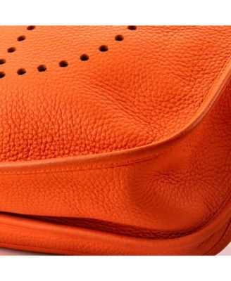 Pre-Owned Hermes GM Evelyne Bag Gen III Clemence