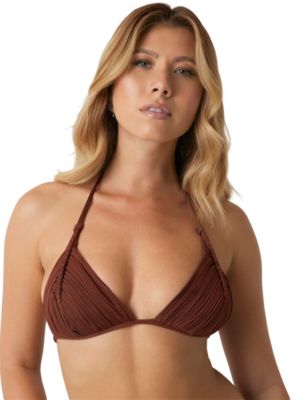 Women's Braided Triangle Bikini Top