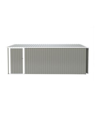 10x14 FT Outdoor Metal Storage Shed with Doors & Vents