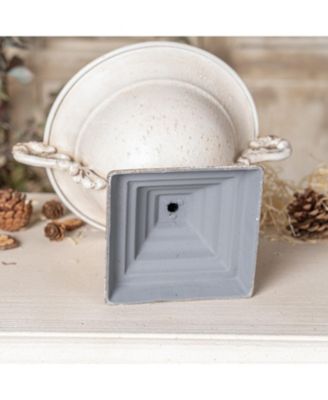 Vintage Double-Handled Flower Pot