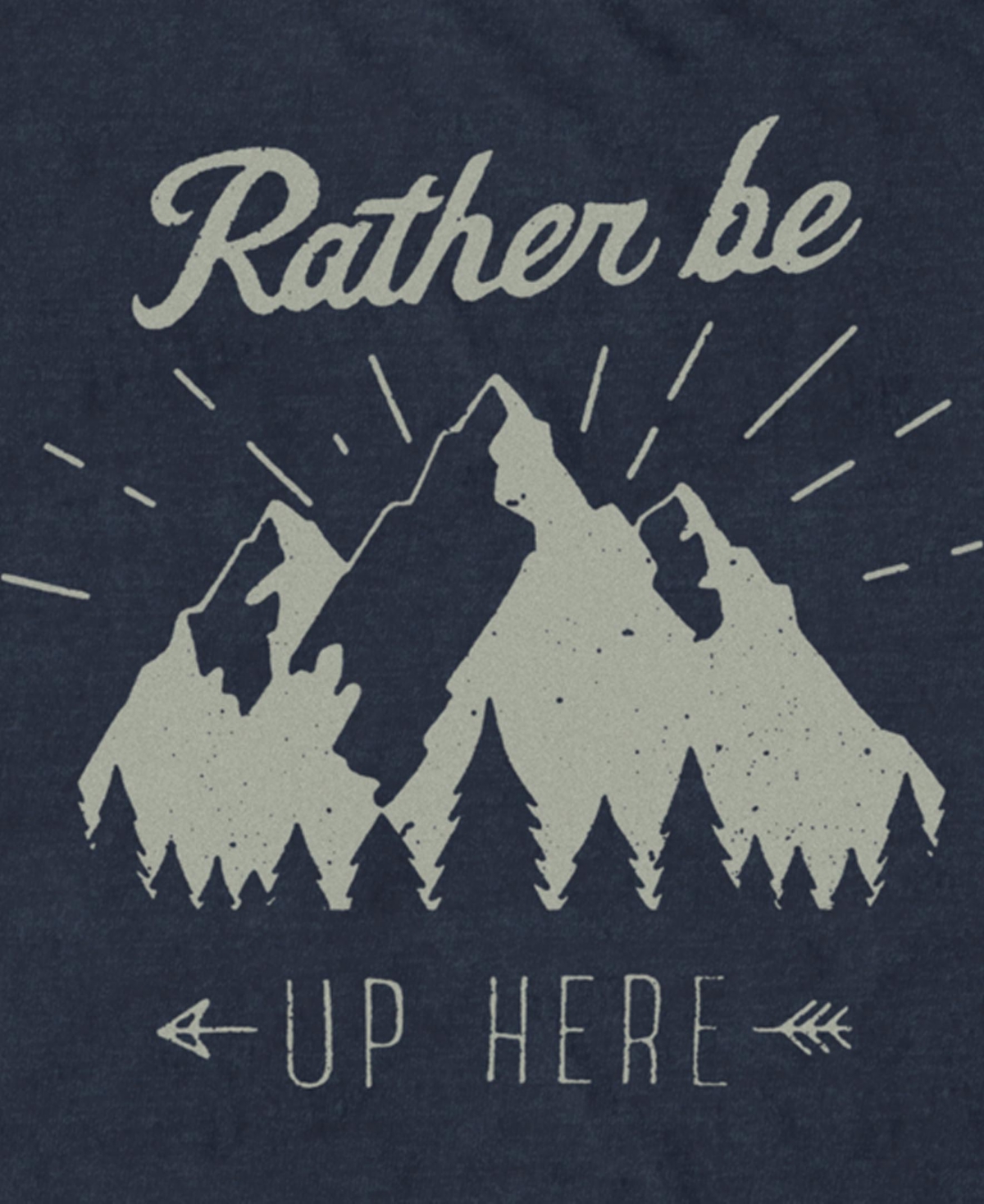 Fifth Sun Men's Rather Be Short Sleeve T-Shirt