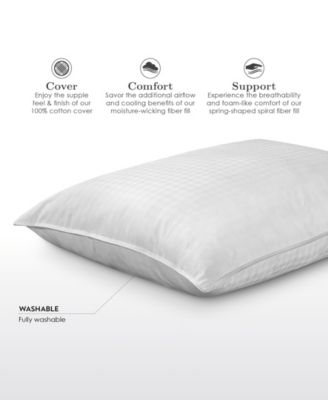 Cooling Memory Fiber Pillow, Standard