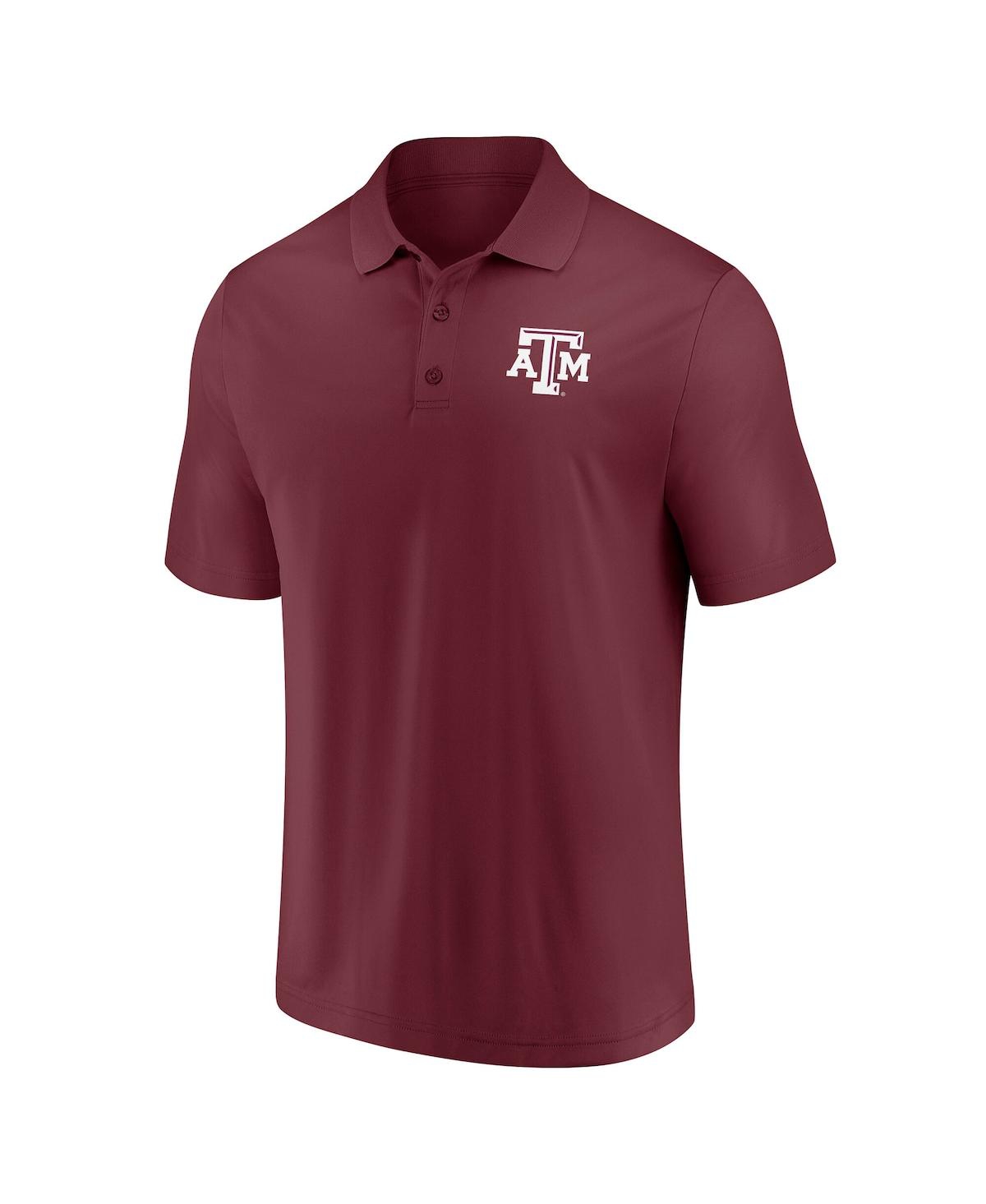 Fanatics Men's Maroon Texas A&m Aggies Team Polo Shirt In Purple