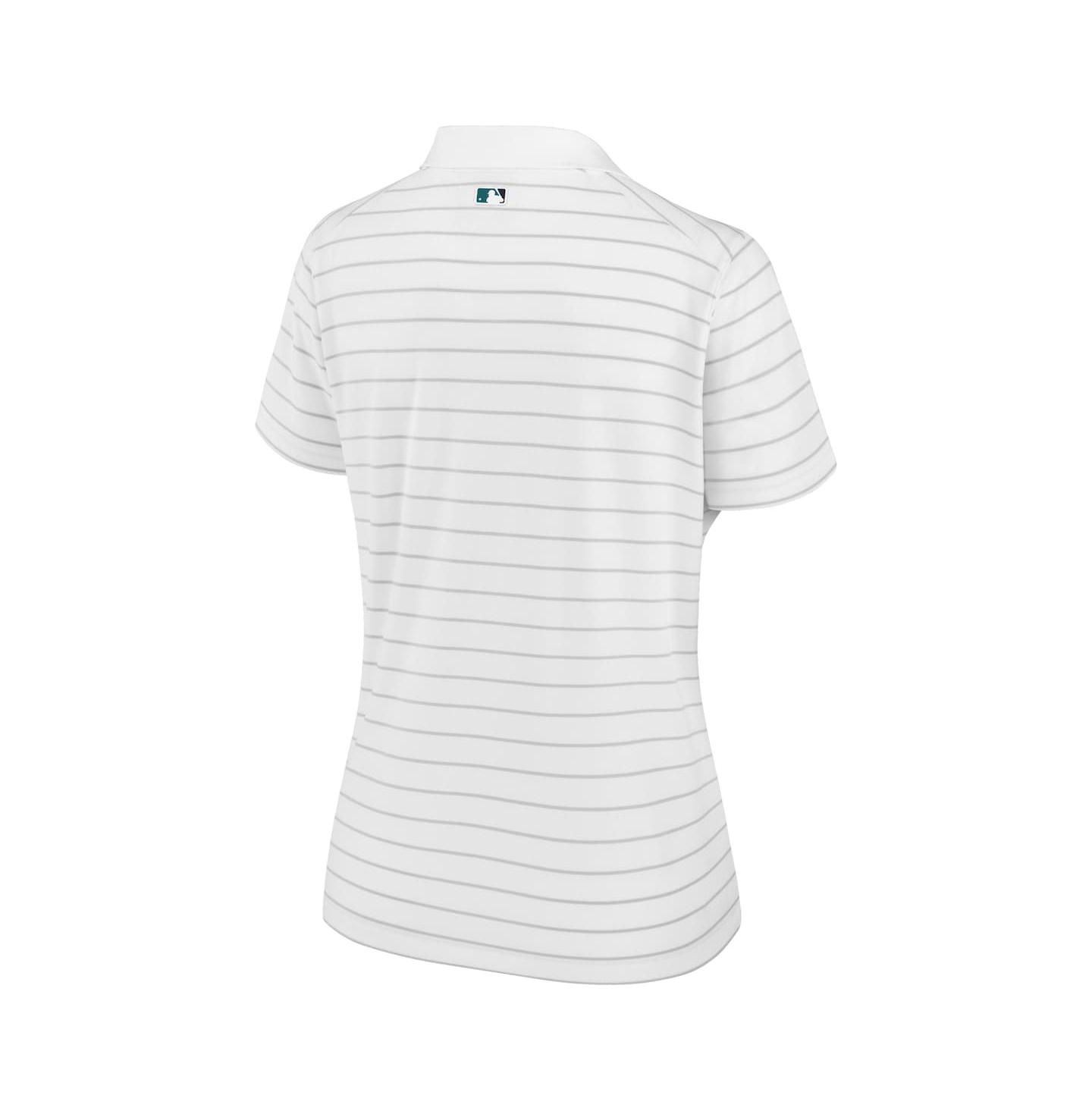 Женское поло Nike White Seattle Mariners Authentic Collection Victory Performance Polo — фото 3