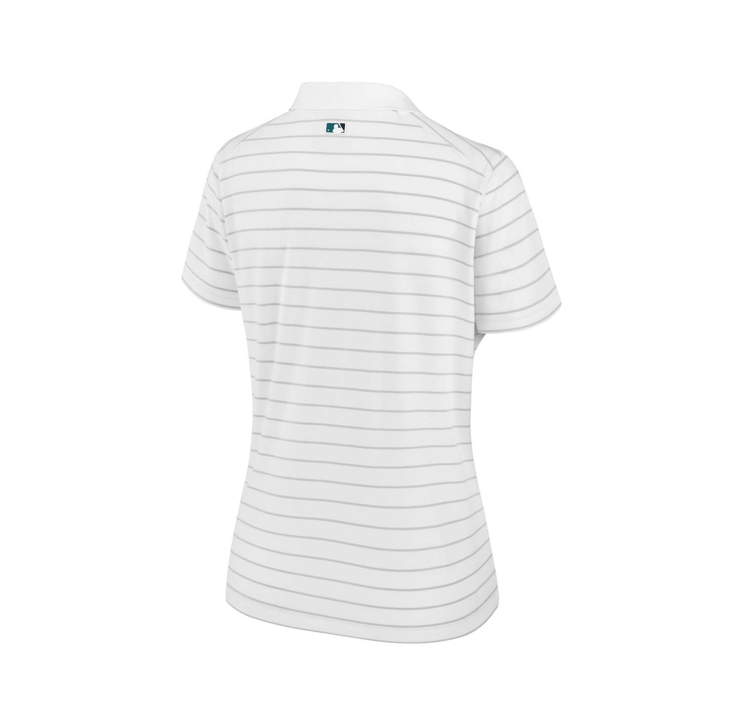 Women's White Seattle Mariners Authentic Collection Victory Performance Polo Shirt