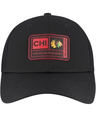 Men's Black Chicago Blackhawks Training Camp Fitted Hat