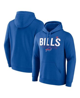 Fanatics - Men's Royal Buffalo Bills Pylon Outline Pullover Hoodie