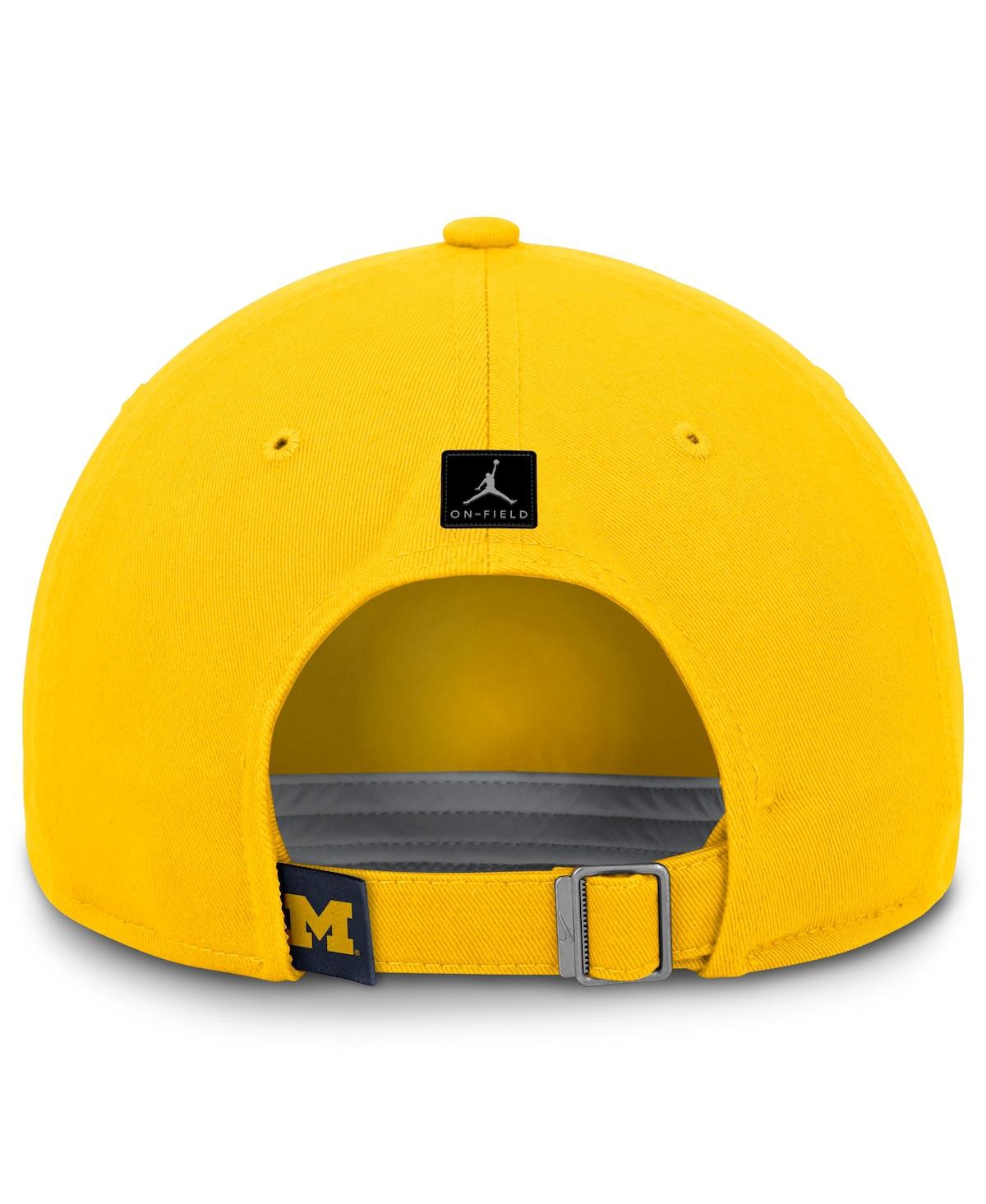 Jordan Men's Maize Michigan Wolverines Club Tri-glide Adjustable Hat
