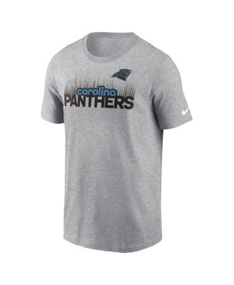 Men's Heather Gray Carolina Panthers Local Essential T-Shirt